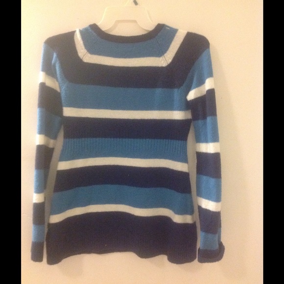 Blue striped Arizona sweater - Picture 2 of 4