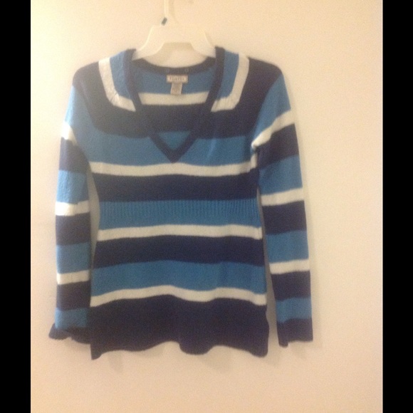 Blue striped Arizona sweater - Picture 1 of 4