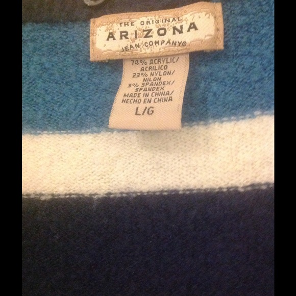 Blue striped Arizona sweater - Picture 3 of 4