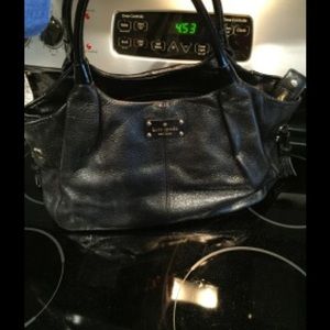 Kate Spade Black Patent Shoulder Bag