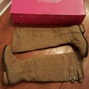 Darcy Knee high boots NWOT