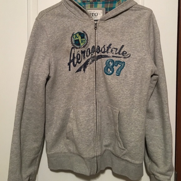 Aeropostale sleep zip up sweatshirt size XL