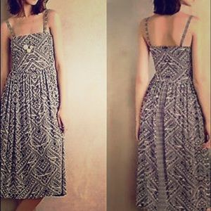 Corey Lynn Calter Geometric Midi Dress