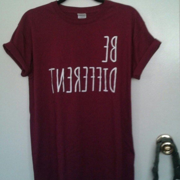 Unisex "be different" shirt