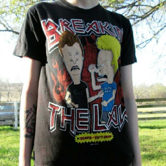 Beavis & Butthead Breakin The Law Shirt
