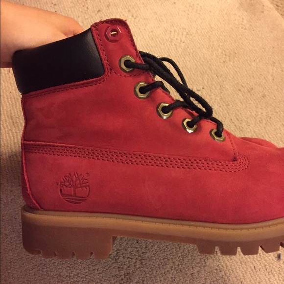 Timberland Shoes - Red Timberlands