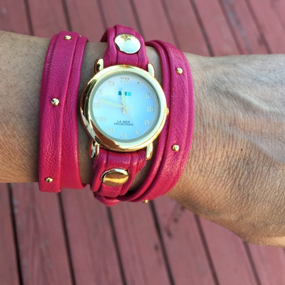 La Mer Accessories - La Mer wrap watch | Pink