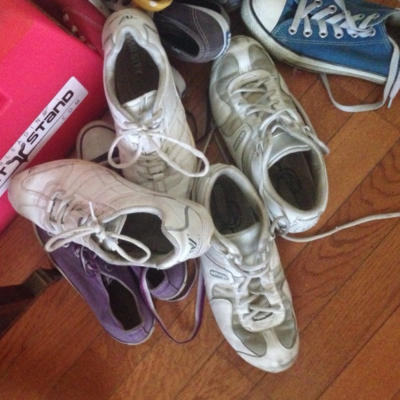ON HOLD!!! Cheer shoes bundle.