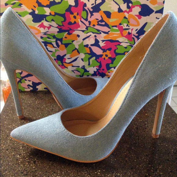 Denim heels!! - Picture 2 of 3