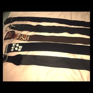 Pls size All are 22/24 except the brown belt