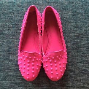 Hot Pink Loafers