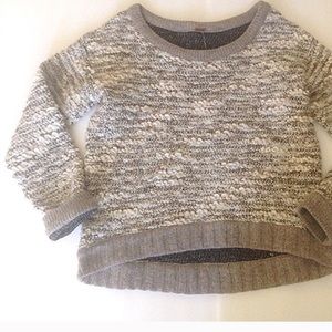 Free People chunky knit pullover sweater