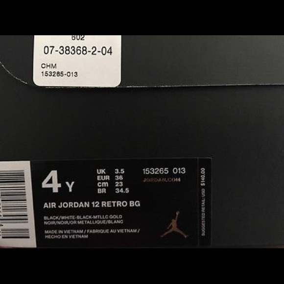 The masters retro 12s (sold) - Picture 2 of 4
