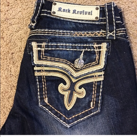 Rock Revival Denim - Kai boot rocks