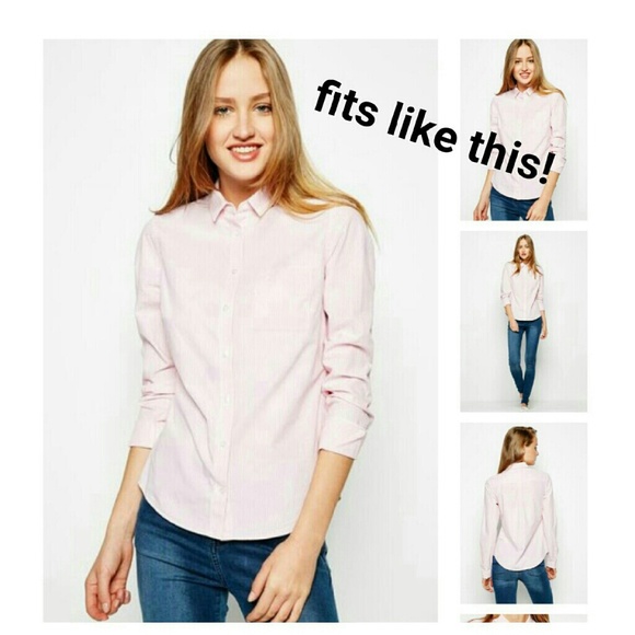 SOLD Jack Wills pink Button Down Shirt - Picture 2 of 2