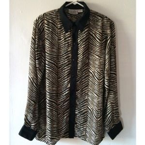 🐯Animal Print Blouse🐯