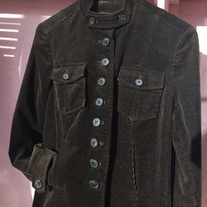 I.N.C. Brown Corduroy "Civil War Solider" Jacket