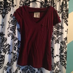 Maroon small top