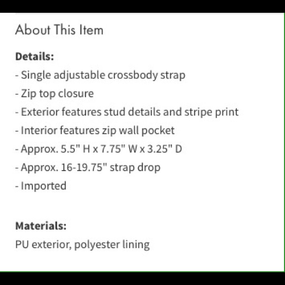 🚨SOLD🚨Steve Madden Rainbow Studded Crossbody💕 - Picture 4 of 4