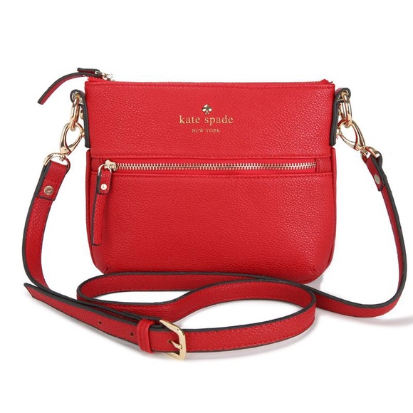 red kate spade tenley crossbody