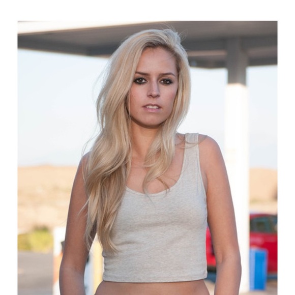 Basic Crop Top - Oatmeal