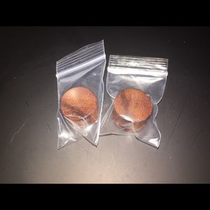 3/4" hand crafted beveled Granadillo wood plugs