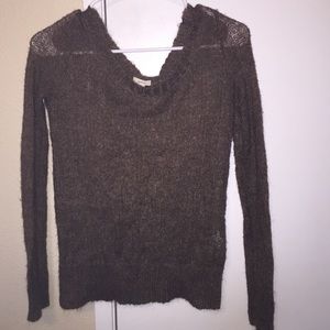 Brown aerie sweater