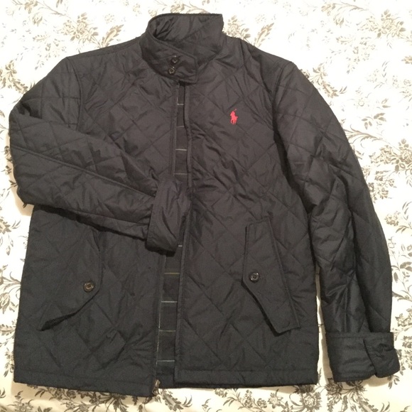 Ralph Lauren navy quilted jacket