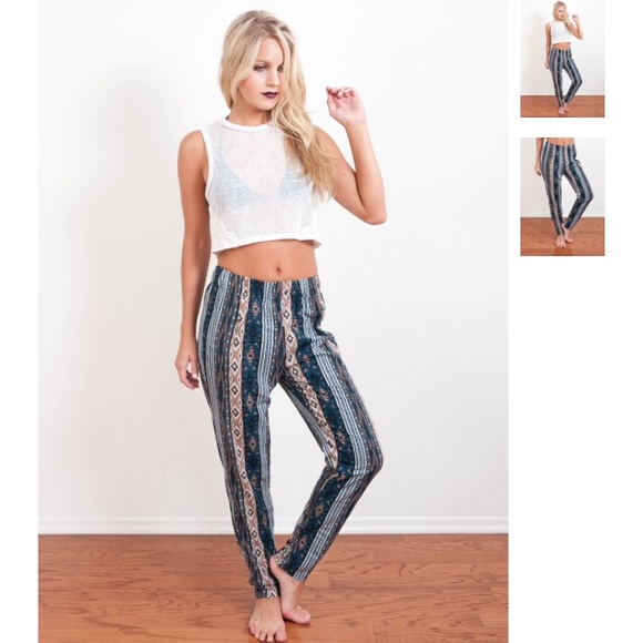 Aztec Harem Pants