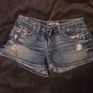 Jeans shorts; barely worn