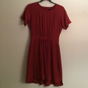 Madewell red dress with pockets size 4