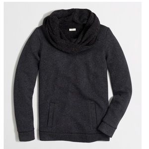 J-Crew Factory funnelneck sweatshirt