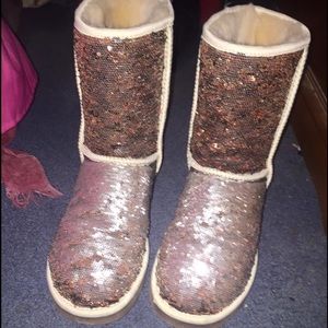 Sequin Ugg Boots