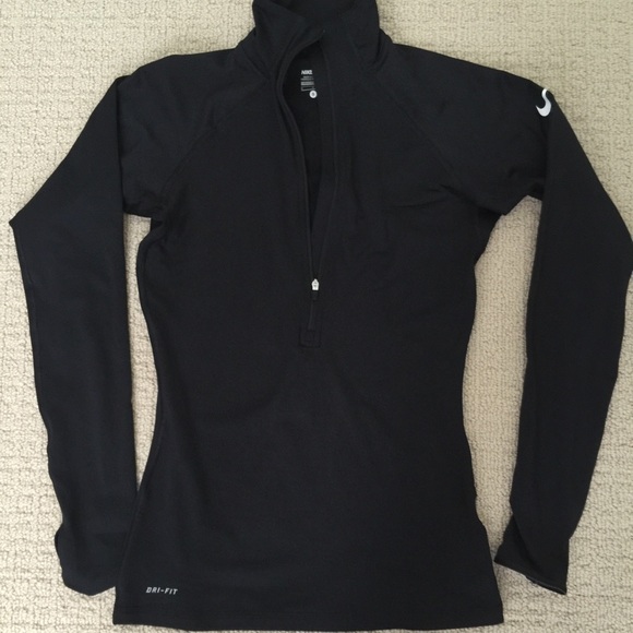 Nike Dri-Fit 3/4 fleece zip up