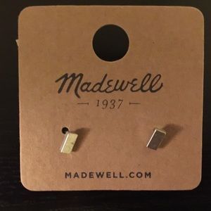 Madewell stud earrings.