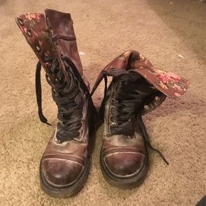 doc martens tall boots