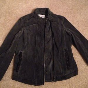 Grey Moto Jacket