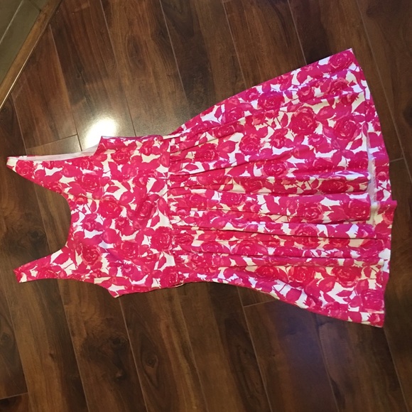 Pink Floral Dress - Picture 4 of 4