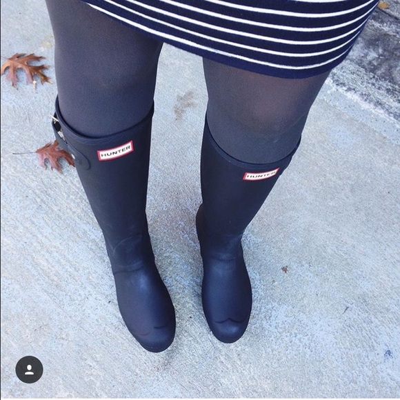 MATTE BLACK ORIGINAL TALL HUNTER BOOTS
