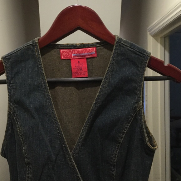 Jean dress wrap. Good condition - Picture 2 of 3