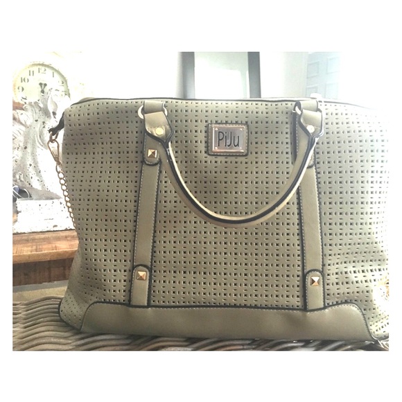Large Pale Bronze Satchel 👜