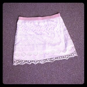 Lace skirt