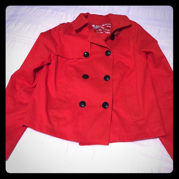 Red GAP coat- worn once!