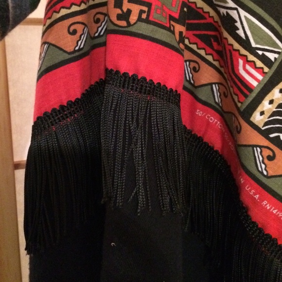 Vintage western fringe jacket - Picture 2 of 2