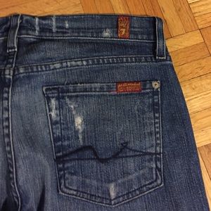 7 For All Mankind Roxanne Flood Size 28