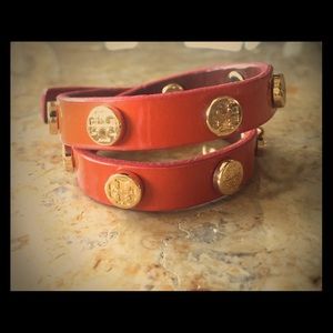 Tory Burch double wrap bracelet