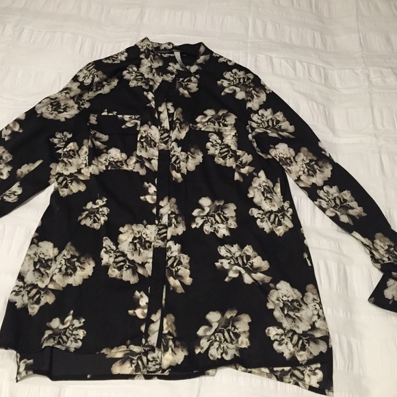 Floral blouse- worn once