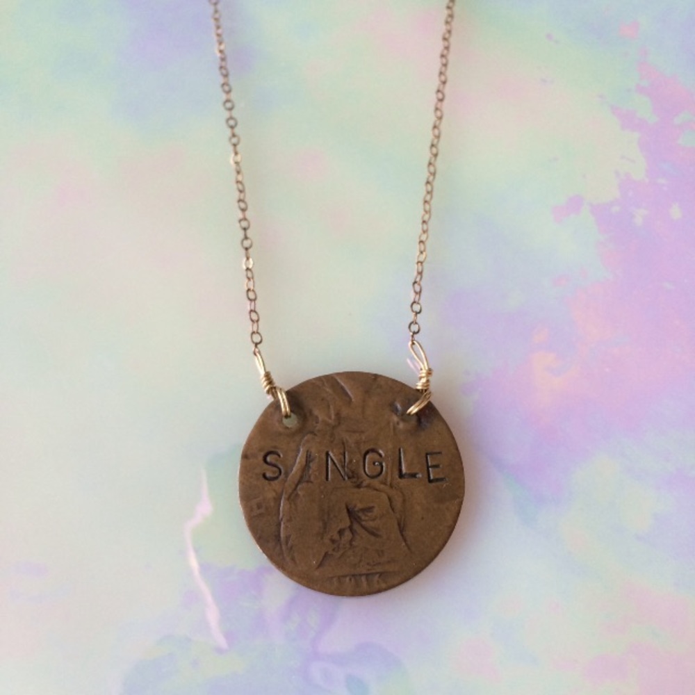 Deadstock Vintage Coin Necklace