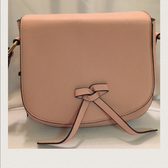 New Blush Pink Crossbody bag with bow! - Picture 3 of 4