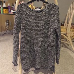 Fuzzy wool sweater